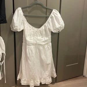 Hello Molly White Mini Dress